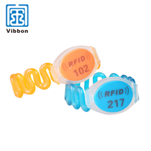High quality cheap price 13.56MHZ access control woven rfid wristband